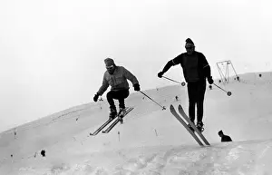 Antics: ATHLETIC SKIERS