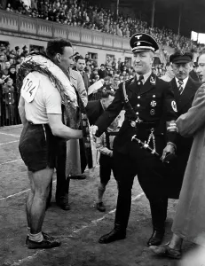 Stadion: Athletics competition in Berlin, 1938
