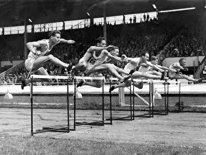 Hurdling: Athletics event with hurdles