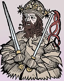 Stately: Atilla the Hun, Nuremberg Chronicle, 1493