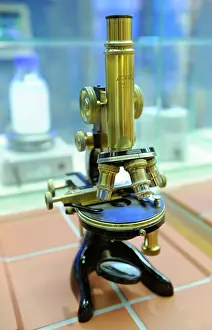Microscope: Atlanta Microscope. Hartnack Berlin, 1922. Deutches Technikm