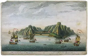 C1750: Atlantic - St Helena circa 1750