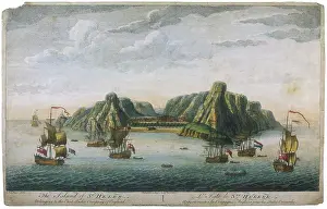 C1750: Atlantic - St Helena circa 1750