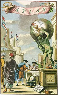 Navigational: Atlas on Frontispiece