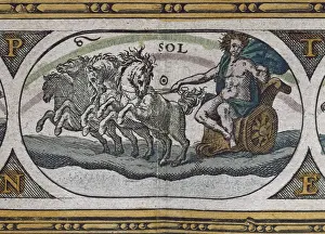 Helios: Atlas Novus, 17th c.. The Sun