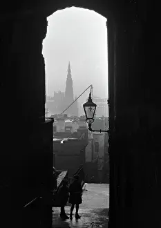Jenner: Atmospheric view of Edinburgh, Scotland