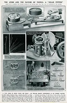 Bragg: Atoms of which things are made