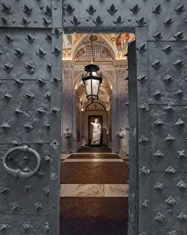Garibaldi: Atrium, Palazzo Angelo Giovanni Spinola, Genoa, Italy