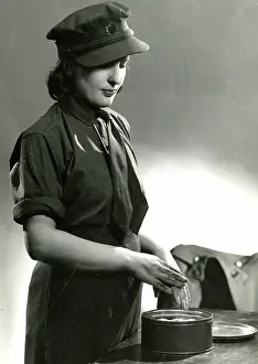 Auxilliary: ATS GIRL CLEANS UP
