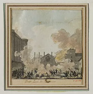 Drawbridge: The attack of the Bastille at the drawbridge