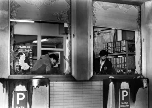 Pane: Attack on computer centre in Stuttgart 1985