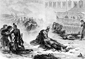 Anarchist: Attack against Czar Alexander II, 1881