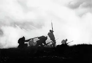 Barbwire: Attack of the German infantry at the western front