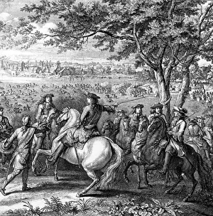 Bourbons: Attack on a German territory under Louis XIV, 1672