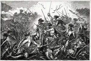 Highlanders: Attack by Highlanders on the Ticonderoga Fort, 1758