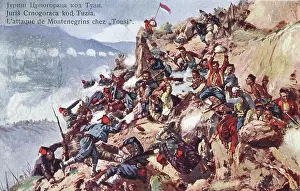 Montenegran: Attack by Montenegran forces at Tuzi