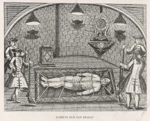 Damiens: ATTEMPT ON LOUIS XV