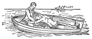 Lifesaving: Attempt at resuscitation according to Dr. Sylvester, 1902