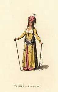 Regency Era: Attendant to the Harem of the Sultan
