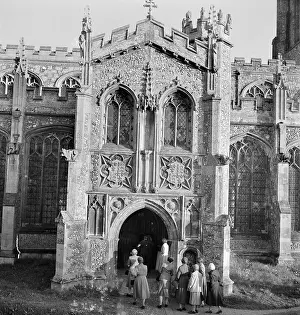 Thaxted: Attending church