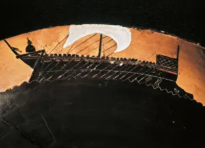 Figured: Attic black-figured cup