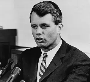 Indictment: Attorney General Robert F. Kennedy announcing ?