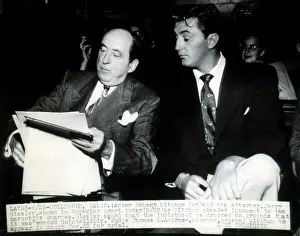Narcotics: Attorney JERRY GEISLER with client ROBERT ?