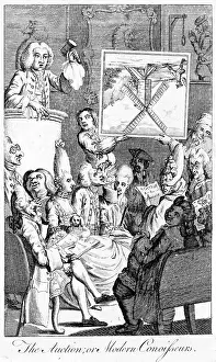 Auctioneer: The Auction; or modern conoisseurs