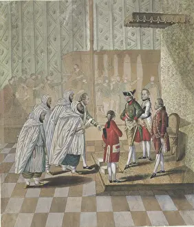 Audience of the Ambassador of Morocco to Emperor
