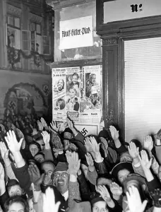 Konrad: Audience at a speech held by Konrad Henlein, 1938