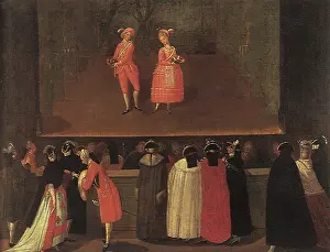 1760: Audience watches a Comic Intermezzo
