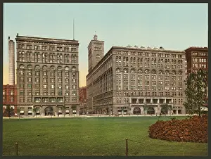 C1900: The Auditorium and annex, Chicago