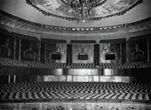 Oper: Auditorium of the Kroll-Oper. 9 March