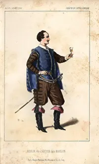 Audran: Audran in the role of Arthur in Madelon a comic