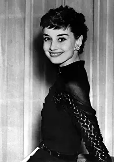 Combining: Audrey Hepburn, British actress