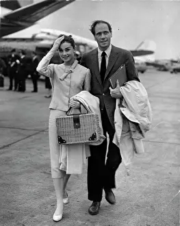 Tolstoys: Audrey Hepburn and Mel Ferrer in London