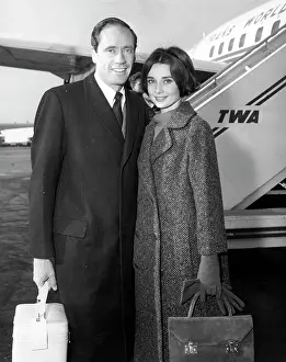 Idlewild: Audrey Hepburn and Mel Ferrer in New York