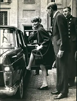 Quirinale: Audrey Hepburn and Mel Ferrer in Rome