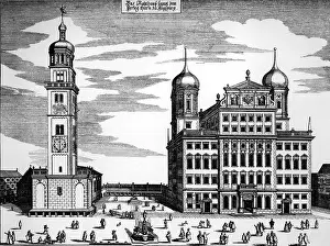 Perlachturm: Augsburg, Germany, 17th century