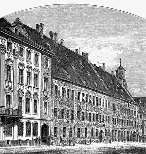 Maximilianstrasse: Augsburg, Germany