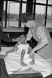 Durbans: August 19 1962 - Mrs. E. L. Thomson, one of three physiother