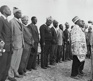 Denounced: August 1963 What Really Happened Flanked by faithful