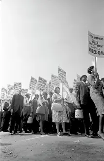 Minority: August 28, 1963 - Demonstrators marching during