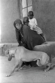 Ndawo: August 6 1967 - Mrs Sebopa with her children. A top