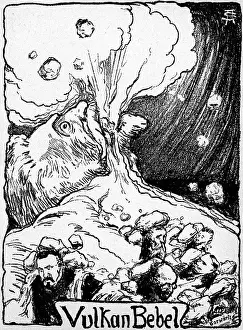 Alarming: AUGUST BEBEL CARICATURE