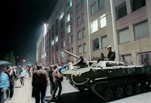 Guarding: August coup, 1991