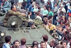 Manege: August coup, 1991