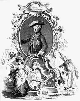 Allegoric: August Ferdinand, 23.5.1730 - 2.5.1815, Prince