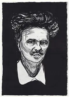 Strindberg: August Strindberg, by Edvard Munch