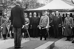 Szekesfehervar: August von Mackensen in Szekesfehervar, 1935